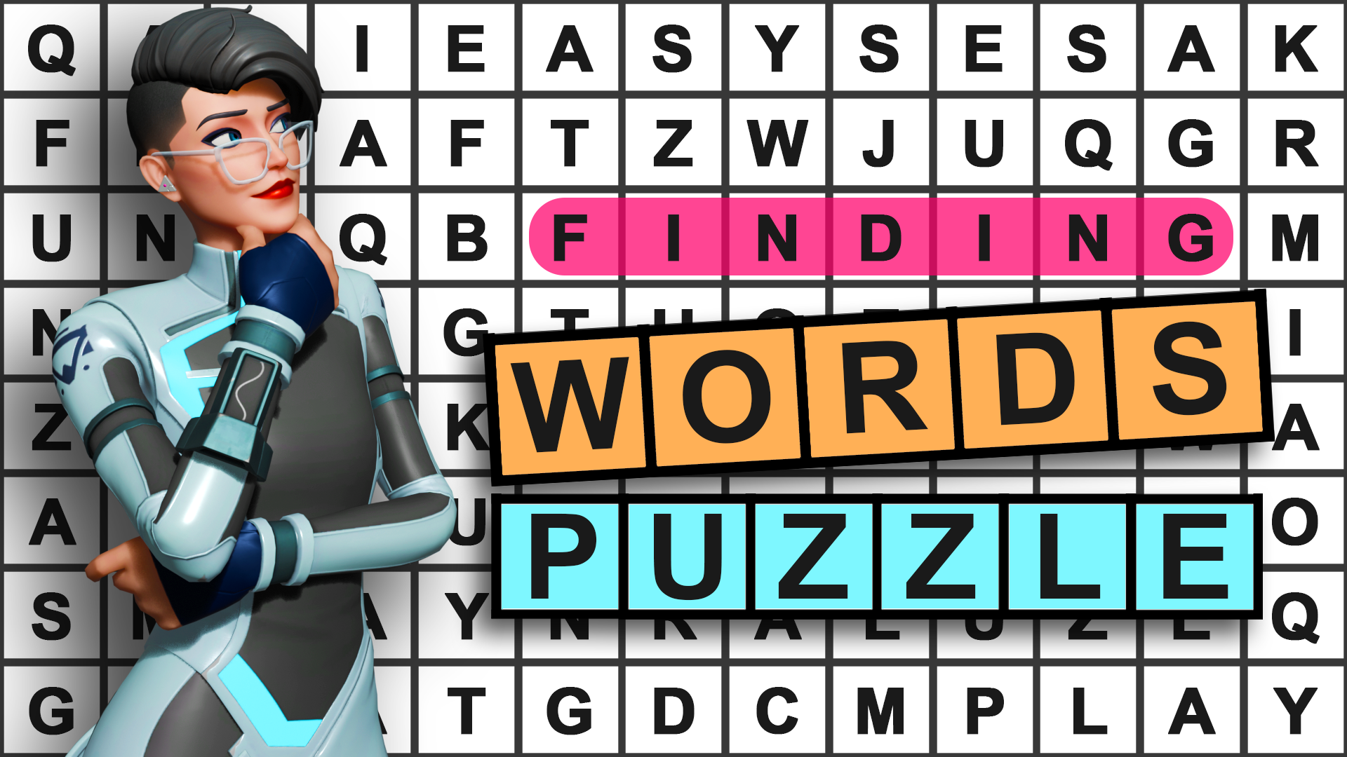 Finding Words Puzzle